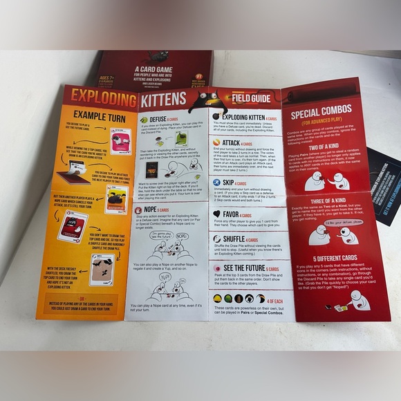 Exploding Kittens Card Game Complete - Picture 7 of 7